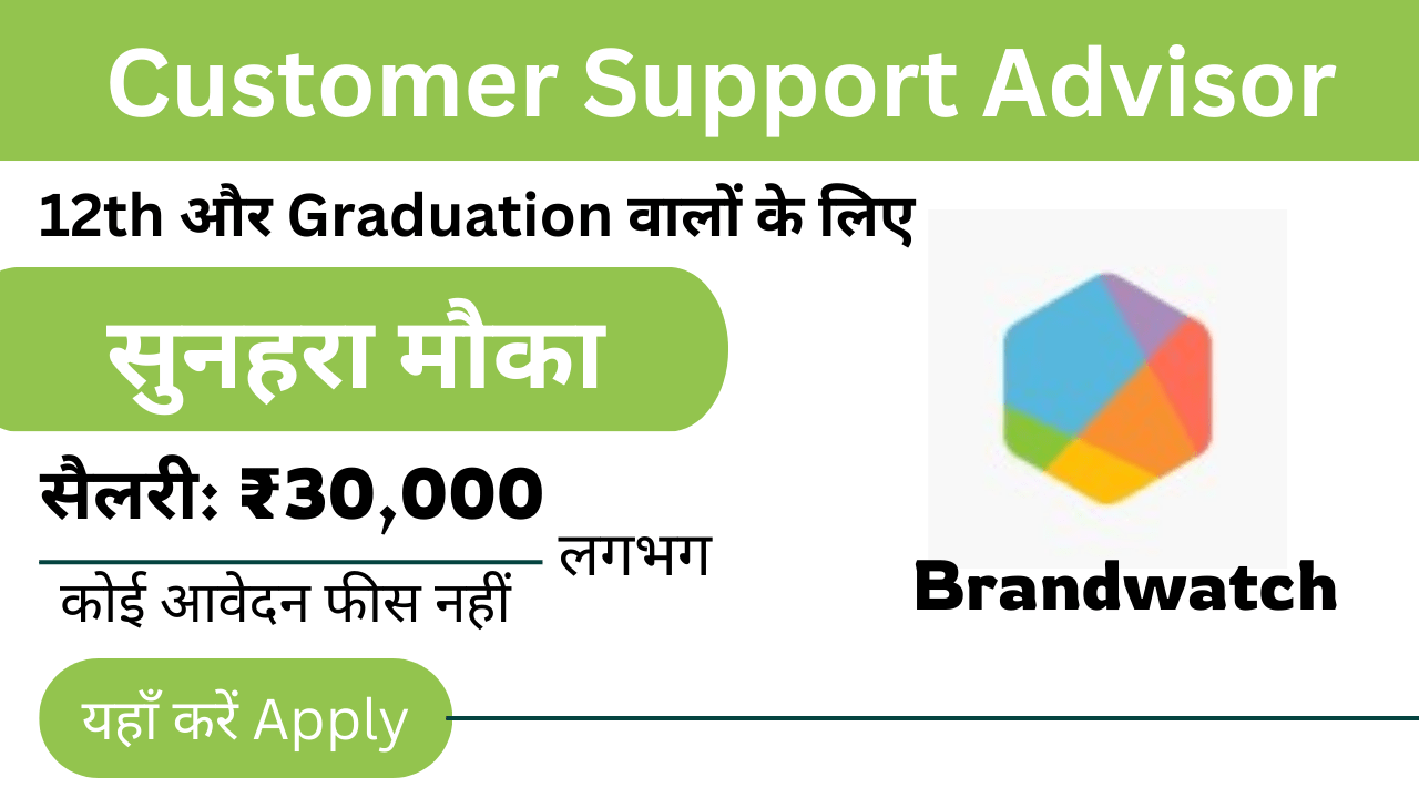 Customer Support Advisor BrandWatch