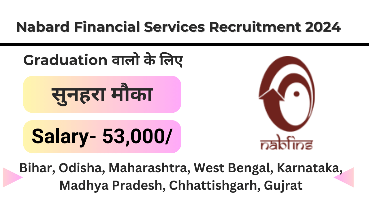 NABFINS Recruitment 2024