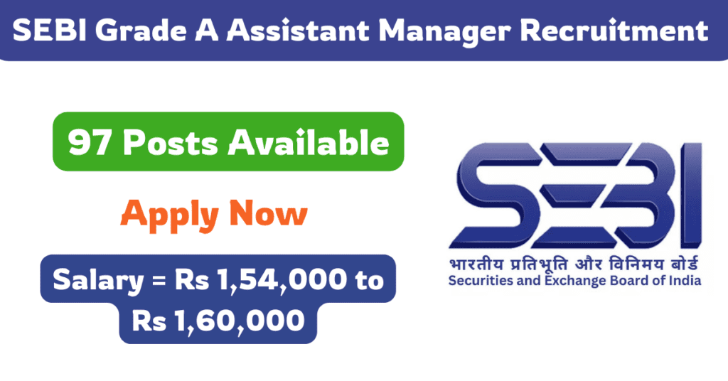 SEBI recruitment 2024