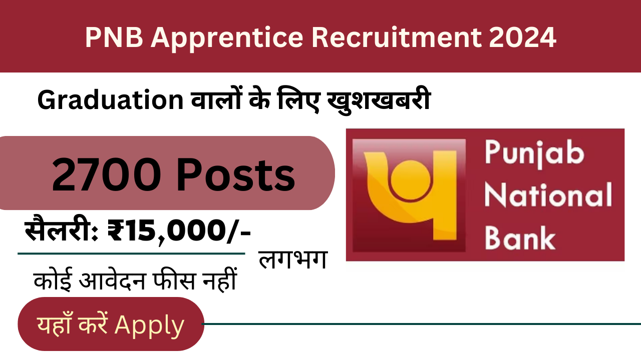 PNB Apprentice Recruitment