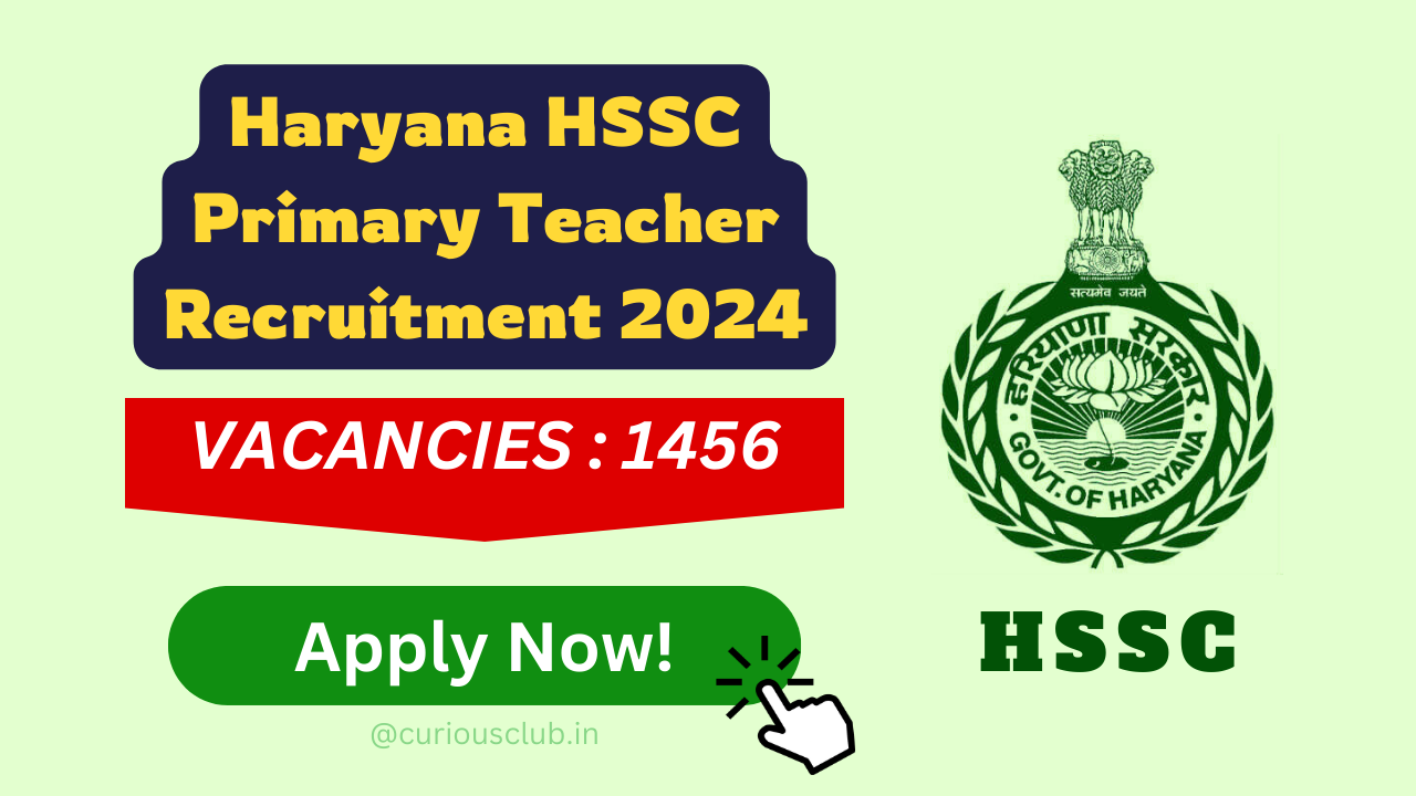 Haryana HSSC Primary Teacher