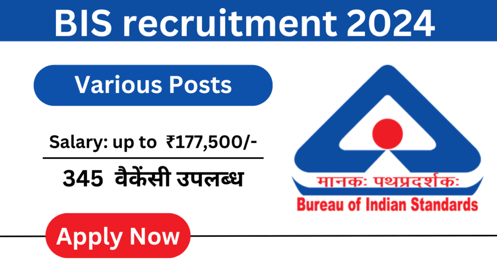 BIS recruitment 2024 