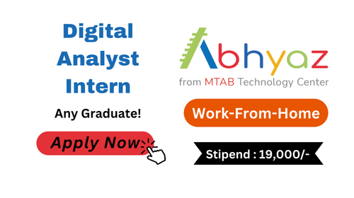 Data Analyst Intern hiring in Abhyaz