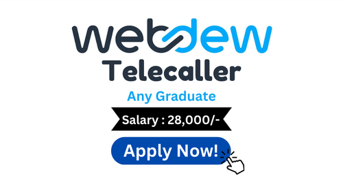 Telecaller hiring in Webdew