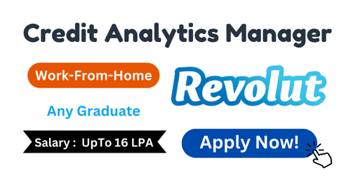 Credit Analytics Manager Hiring in Revolut