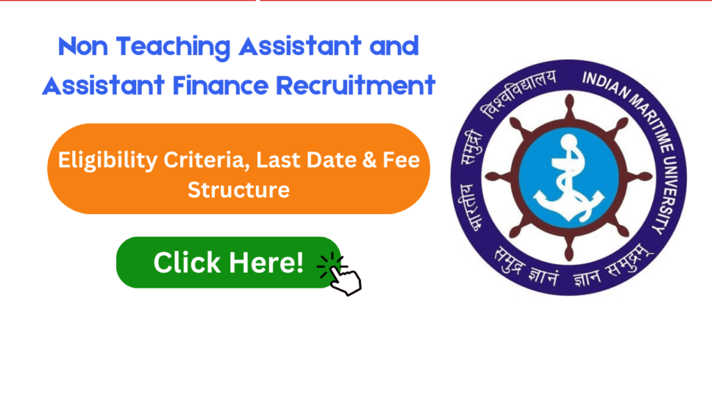 Non Teaching Assistant and Assistant Finance 