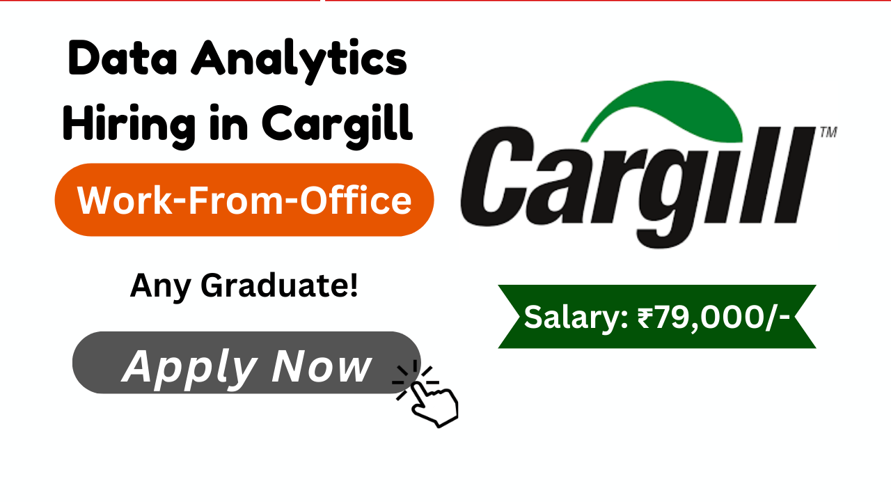 Data Analytics Hiring in Cargill