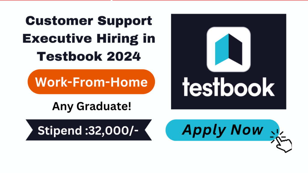 Customer Support Executive Hiring in Testbook 2024