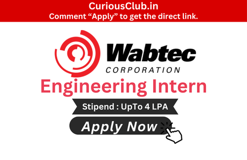 Engineering Intern hiring in Wabtec