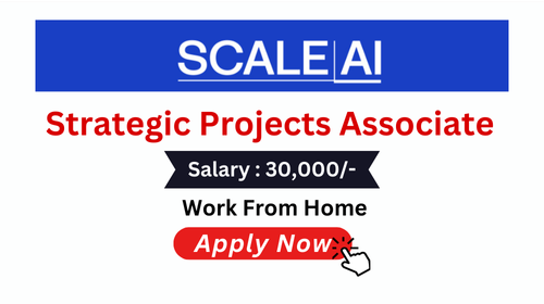 Strategic Projects Associate hiring in Scale AI