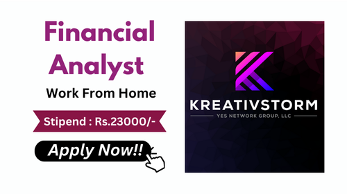 Financial Analyst Hiring in Kreativstorm