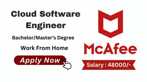 Cloud Software Engineer Hiring in McAfee