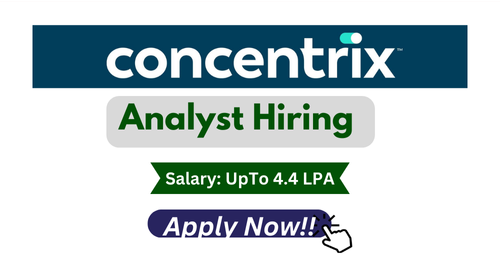 Analyst Hiring in Concentrix