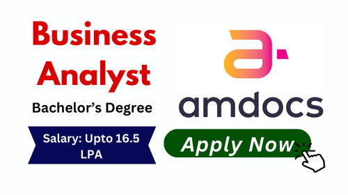 Business Analyst Recruitment Amdocs