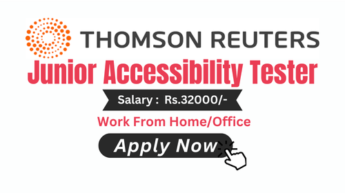 Junior Accessibility Tester Hiring in Thomson Reuters