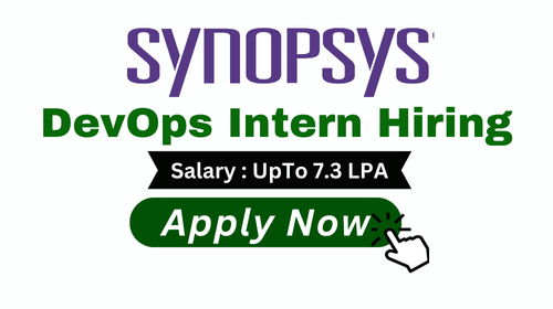 DevOps Intern Hiring in Synopsys