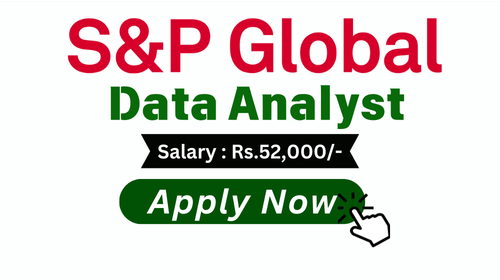 Data Analyst Recruitment in S&P Global