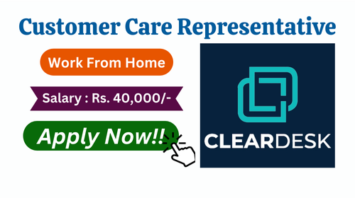 Customer Care Representative Hiring in ClearDesk