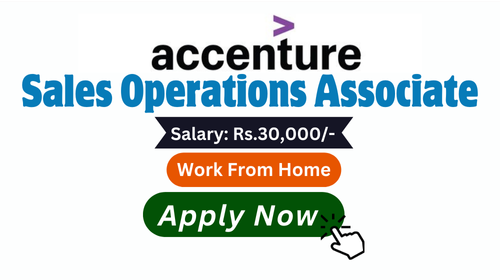 Sales Operations Associate Hiring in Accenture