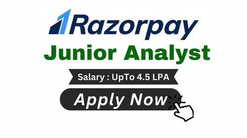 Junior Analyst Recruitment in Razorpay