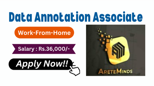 Data Annotation Associate hiring in AreteMinds