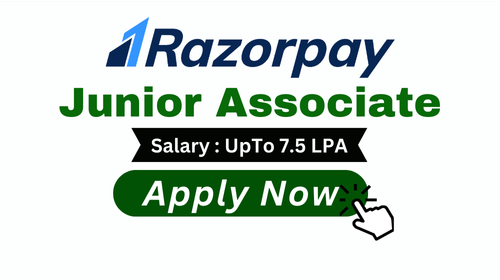 Junior Associate Recruitment in Razorpay