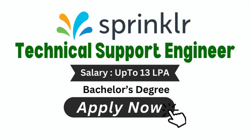 Technical Support Engineer Hiring in Sprinklr