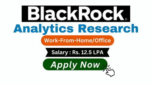 Analytics Research Hiring in BlackRock