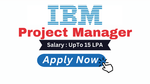 Project Manager Recruitment in IBM