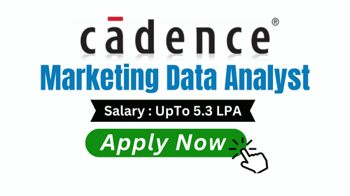 Marketing Data Analyst Recruitment in Cadence