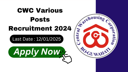 CWC Various Posts Recruitment 2024