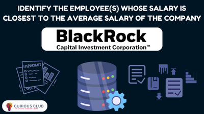 Write a query to identify the employee(s) whose salary is closest to the average salary of the company