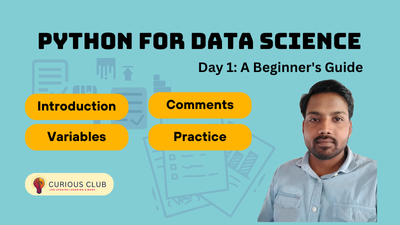 Day 1 of learning Python for data science